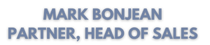 Mark Bonjean, Head of Sales